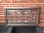 Prachtig glas in loodraam met 5 soorten glas in venster, Doe-het-zelf en Verbouw, Glas en Ramen, Gebruikt, Minder dan 80 cm, Glas in lood