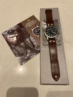 Piloten horloge Kampfgeschwader 26 Atlas Watch Collection, Overige merken, Leer, Polshorloge, Ophalen of Verzenden
