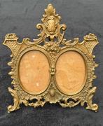 Antieke messing fotolijst – Anno 1906 – zwaar en sierlijk, Antiek en Kunst, Antiek | Koper en Brons, Ophalen of Verzenden, Brons