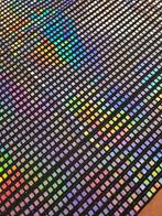 Stof met regenboogkleurige 4 kantjes, Overige materialen, Overige kleuren, 120 cm of meer, Nieuw