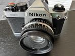 Nikon FM2n + 50mm 1:1.8, Audio, Tv en Foto, Fotocamera's Analoog, Ophalen, Gebruikt, Spiegelreflex, Nikon