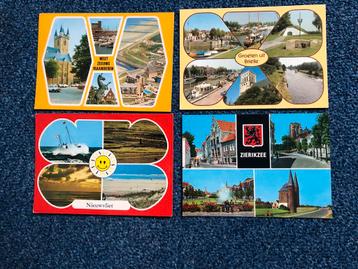 Ansichtkaarten gelopen Zeeland F per stuk bieden beschikbaar voor biedingen