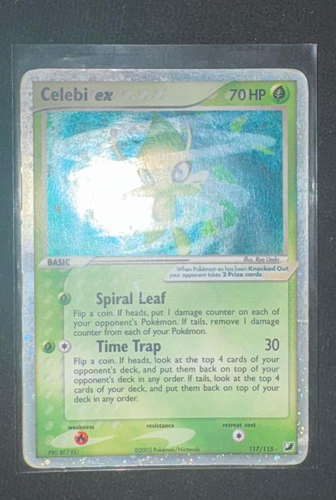 Celebi 117/115 unseen forces, Hobby en Vrije tijd, Verzamelkaartspellen | Magic the Gathering, Zo goed als nieuw, Losse kaart