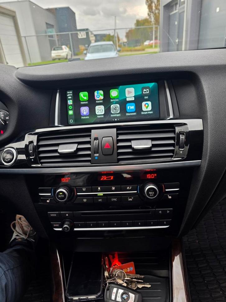 Carplay + Android Auto  voor bmw MET MONTAGE, Auto diversen, Autoradio's, Zo goed als nieuw, Ophalen of Verzenden