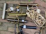 OUDE  KOPEREN SCHILDERIJLAMPEN, Antiek en Kunst, Ophalen of Verzenden
