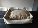 Hondenmand 70x60 velours beige *nieuw*, Ophalen, Zo goed als nieuw