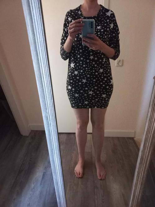 Supertrash lange dunne trui/ tuniek maat S, Kleding | Dames, Blouses en Tunieken, Gedragen, Maat 38/40 (M), Zwart, Ophalen of Verzenden