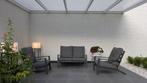 Tierra Outdoor 4-zits loungeset Lima antraciet, Ophalen, 4 zitplaatsen, Gebruikt, Aluminium