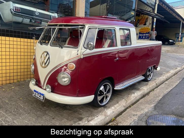 Volkswagen Transporter * T2 * CAMPER * PICK-UP * BRAZILIË A, Auto's, Oldtimers, Bedrijf, Te koop, Volkswagen, Benzine, Overige carrosserieën