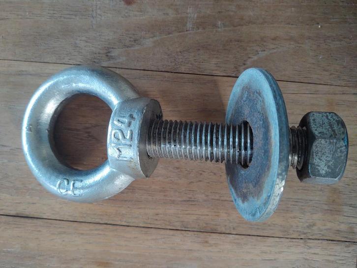 Oogbout M24 - RVS, Watersport en Boten, Accessoires en Onderhoud, Gebruikt, Overige typen, Ophalen of Verzenden
