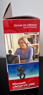 Microsoft life webcam vx 1000 nieuw in doos, Nieuw, Ophalen of Verzenden, Windows, Microfoon