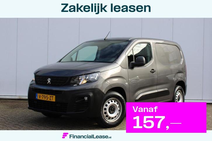 Peugeot Partner 1.6 BlueHDI Pro Carplay / Parkeersensoren /, Auto's, Bestelauto's, Bedrijf, Lease, Financial lease, ABS, Airconditioning