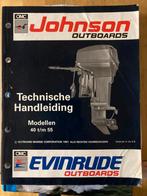 Johnson outboards evinrude buitenboordmotor boek, Ophalen of Verzenden, Zo goed als nieuw, Boek of Waterkaart