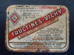 Oud Fructines Vichy blikje.. Originele etiket op achterkant., Verzamelen, Blikken, Ophalen of Verzenden, Gebruikt, Overige