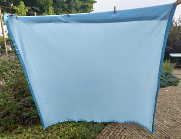 Damart blauw deken sprei 100% polyester 1.85 x 1.85 (AL140) beschikbaar voor biedingen