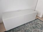 tv meubel bestå met glasplaat, Huis en Inrichting, Woonaccessoires | Kisten, Ophalen, Minder dan 50 cm, Gebruikt, 100 tot 150 cm