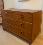 Vintage ladekast, Huis en Inrichting, Kasten | Ladekasten, Ophalen, 50 tot 100 cm, Zo goed als nieuw, 3 of 4 laden