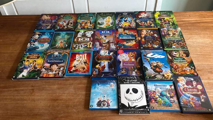 Grote Disney & DreamWorks Collectie – 43+ DVD’s & Blu-ray, Cd's en Dvd's, Dvd's | Kinderen en Jeugd, Zo goed als nieuw, Film, Avontuur