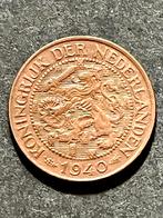 1 cent Wilhelmina 1940, Postzegels en Munten, Ophalen of Verzenden, Koningin Wilhelmina, 1 cent