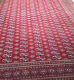 Grote Oosters vloerkleed / Perzisch tapijt wol 400x280 cm, 200 cm of meer, 200 cm of meer, Rood, Rechthoekig