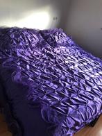 Luxe Tweepersoons Bedsprei, Huis en Inrichting, Slaapkamer | Beddengoed, Paars, Ophalen of Verzenden, Deken of Dekbed, Nieuw
