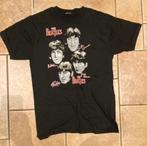 Vintage The Beatles T-shirt - Maat L Zwart, Ophalen of Verzenden, Gedragen, Maat 52/54 (L), Zwart