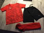Puma sport T-shirt maat 116 sportbroek en sokken, Puma, Jongen of Meisje, Gebruikt, Ophalen of Verzenden