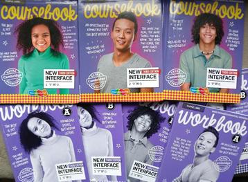 NEW INTERFACE 3e editie VWO 1/2/3 Coursebook / Workbooks SET beschikbaar voor biedingen