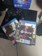 Playstation 4 met console en spellen., Spelcomputers en Games, Spelcomputers | Sony PlayStation 4, Ophalen of Verzenden, Zo goed als nieuw