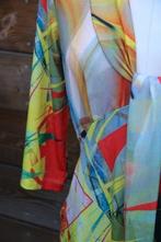 Jurk geel/rood Etoile du Monde mt 3 (M) vaste prijs OPRUIMIN, Kleding | Dames, Jurken, Maat 38/40 (M), Etoile du Monde, Geel, Ophalen of Verzenden