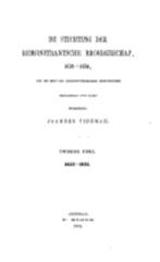 De stichting der remonstrantsche broederschap. Uit 1871., Antiek en Kunst, Ophalen of Verzenden