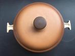 Le Creuset - Enzo Mari : ronde kookpot in gietijzer, Kookpan of Snelkookpan, Gebruikt, Gietijzer, Ophalen of Verzenden
