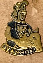 Vintage Ivanhoe Speldje, Verzamelen, Speldjes, Pins en Buttons, Ophalen of Verzenden, Gebruikt, Figuurtje, Speldje of Pin