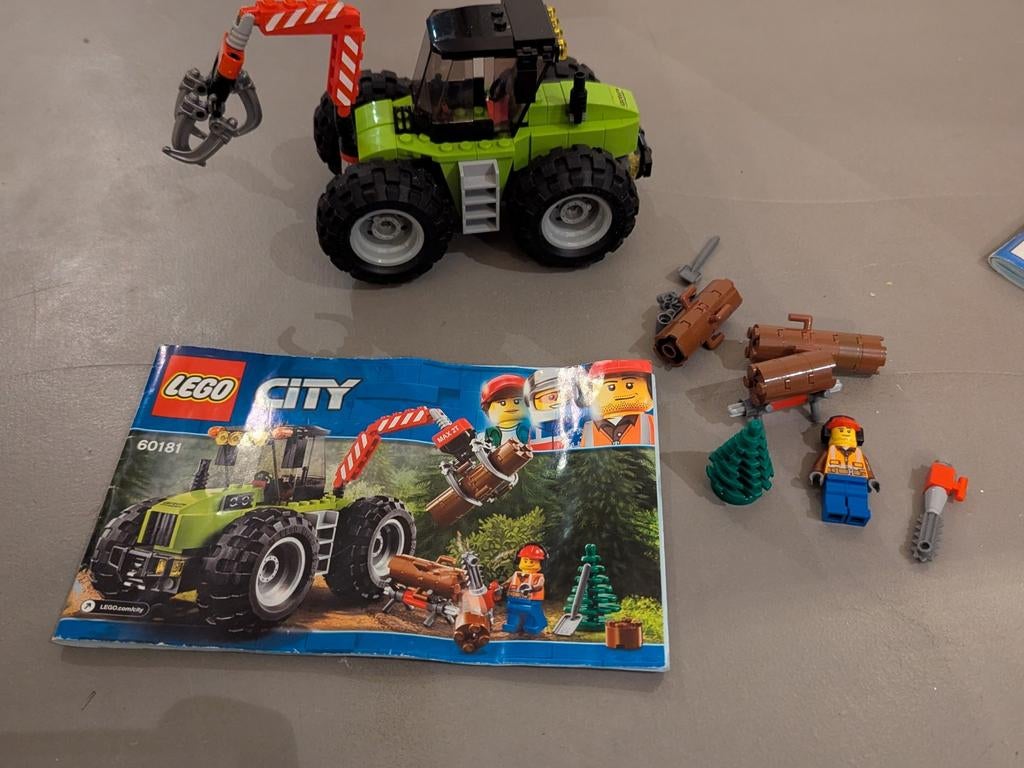 Lego Bomengrijper 60181, Ophalen of Verzenden, Gebruikt, Complete set, Lego