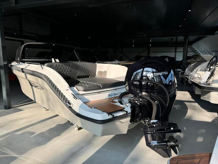 Topcraft 627 Tender - Tohatsu 100pk, Watersport en Boten, Sloepen, 70 pk of meer, 6 meter of meer, Binnenboordmotor, Diesel, Polyester
