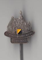 Woudenberg SGWB Gemeente Huis speldje speldje, Verzamelen, Speldjes, Pins en Buttons, Gebruikt, Niet vindbaar, Niet vindbaar, Speldje of Pin