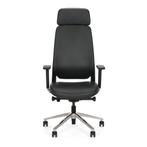 Ledderra van Cas Directie bureaustoel, Ophalen of Verzenden, Ergonomisch, Nieuw, Zwart