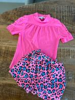 Roze meisjes zomer set maat 104/110, Kinderen en Baby's, Kinderkleding | Maat 104, Ophalen of Verzenden, Zo goed als nieuw, Meisje