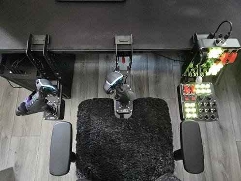 Complete VIRPIL Flight & Control Sim Rig – ALPHA Prime, Computers en Software, Joysticks, Zo goed als nieuw, Ophalen of Verzenden