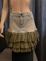 Leuke aparte rok voor de lente zomer, spijkerrok maat M, Kleding | Dames, Rokken, Blauw, Maat 38/40 (M), Ophalen of Verzenden