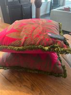 Colmore kussens fuchsia/groen 60x60 - Nieuw!, Ophalen of Verzenden, Nieuw, Roze, Vierkant