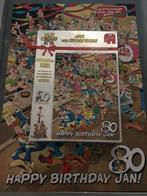 Jan van Haasteren Happy Birthday Jan! 1000st Jumbo, Ophalen of Verzenden, 500 t/m 1500 stukjes, Zo goed als nieuw, Legpuzzel