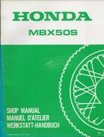 Honda MBX50 S shop manual (2626z) bromfiets, Fietsen en Brommers, Ophalen of Verzenden, Zo goed als nieuw