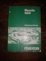 Mazda 929 Werkplaatshandboek, Ophalen of Verzenden