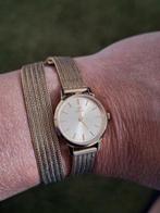 Dames horloge goud Danish Design, Sieraden, Tassen en Uiterlijk, Ophalen of Verzenden, Gebruikt, Overige merken