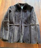 Mooie bruine lamy coat maat 40, Kleding | Dames, Jassen | Winter, Ophalen, Zo goed als nieuw, Maat 38/40 (M), Bruin