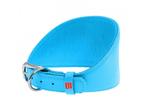 WAUDOG Glamour Halsband Windhond Blauw Nek 34-40 cm KOOPJE!, Dieren en Toebehoren, Ophalen of Verzenden, Handgemaakt, Nieuw