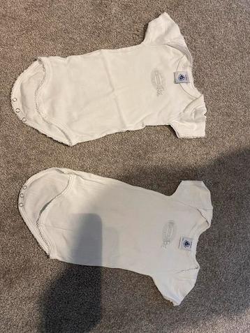 Petit Bateau Rompers Maat 60 (2 stuks) beschikbaar voor biedingen
