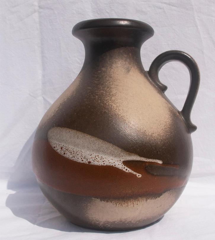 Mid-Century Fat Lava vaas Scheurich 1970s, Huis en Inrichting, Woonaccessoires | Vazen, Zo goed als nieuw, Overige kleuren, Minder dan 50 cm