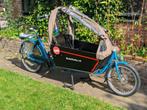 Elektrische Bakfiets punt nl met nieuwe middenmotor, 3 kinderen, Zo goed als nieuw, Elektrisch, Ophalen
